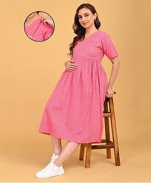 The Mom Store Cotton Woven Half...