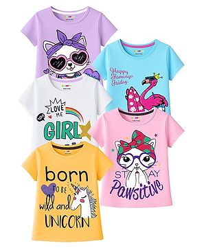 KUCHIPOO Cotton Knit Pack Of 5...
