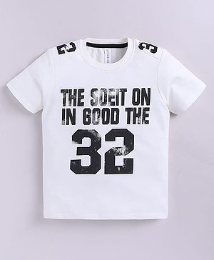 giniekids Cotton Knit Half...