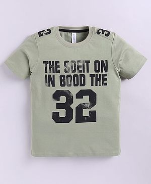 giniekids Cotton Knit Half...