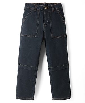 Pine Kids Denim Woven Full Length Jeans - Royal Blue