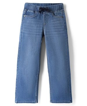 Pine Kids Denim Woven Full Length Jeans - Teal Blue