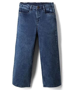Pine Kids Denim Woven Full Length Jeans - Navy Blue