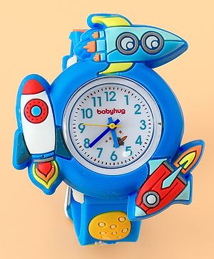 Babyhug Free Size Analog Watch - Blue