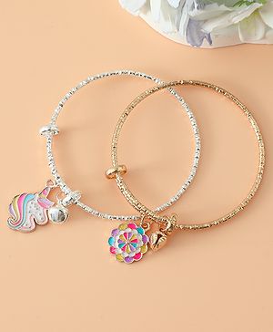 Babyhug Bracelets & Bangles Gold&Silver Free Size For Girl