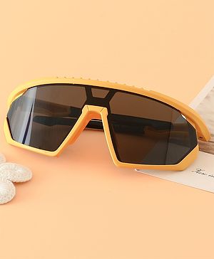Pine Kids 13.5 cm Baby Sunglasses Lightweight Frame Boy - Yellow