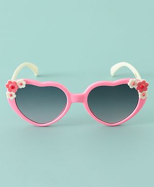 Babyhug 12.5 cm Baby Sunglasses Lightweight Frame Girl - pink
