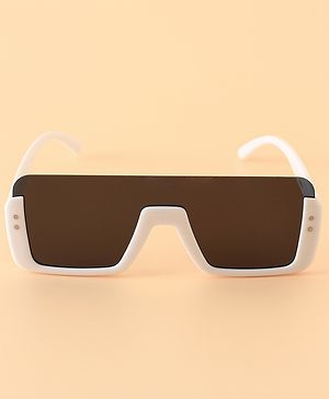 Babyhug 12 cm Baby Unisex Sunglasses Lightweight Frame - White
