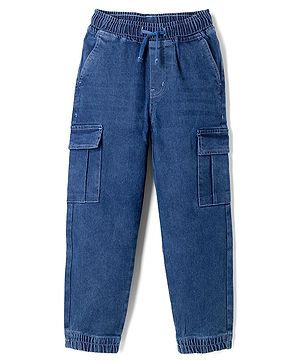 Pine Kids Denim Woven Full Length Jeans - Blue