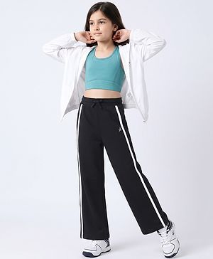 Pine Active Knit Full Length Super Stretch Track Pant - Black