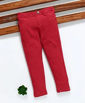 Fox Baby Full Length Trouser Style Lounge Pant - Red