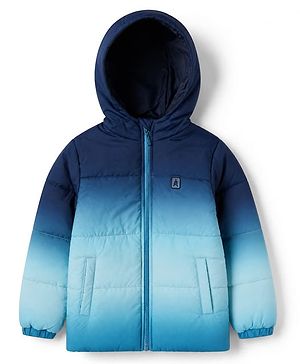 Pine Kids Woven Padded/Quilted/ Winter Jacket with Full Sleeves in Navy Blue for 4-5 Years