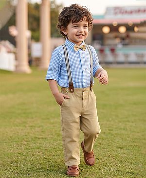 Babyhug Boy Full Sleeves Sets & Suits Shirts and Bottomwear