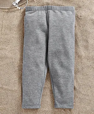 Fox Baby Leggings Solid - Grey