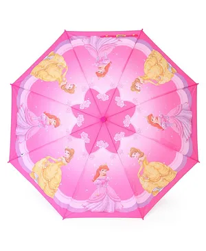 John's Umbrellas With Whistle Disney Princess Print - Pink 