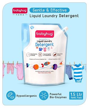 Babyhug Liquid Laundry Detergent Refill Pack - 1500 ml