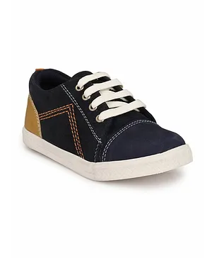 Tuskey Lace Up Casual Shoes - Navy Blue