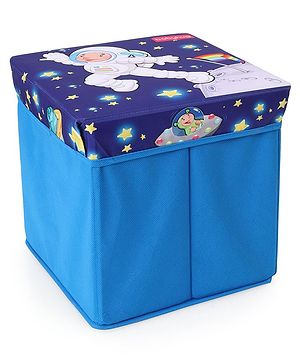 Babyhug Sto-Sit Foldable Storage Box Cum Stool - Space Adventure