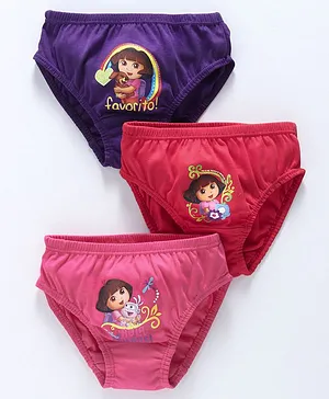 Panties & Bloomers, Dora - The Explorer, Girls, Multi Color