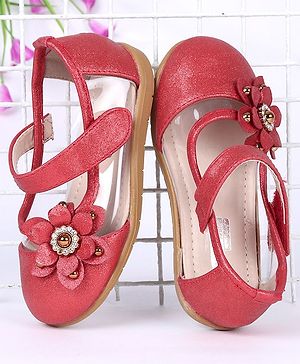 Cute Walk by Babyhug Bellies Floral Motif - Red