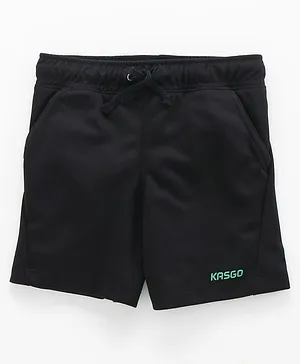KASGO Solid Shorts - Black