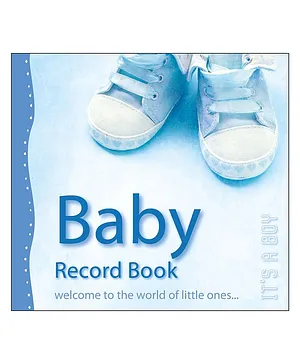 Baby Record Book It's A Boy - English