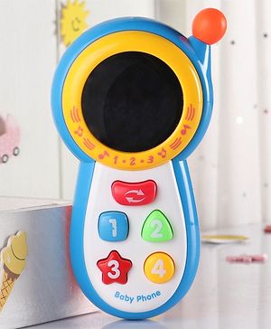 Babyhug Battery Operated Musical Mobile Phone - Multicolor