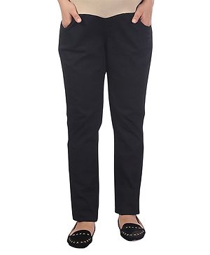 Kriti Full Length Maternity Jeans - Black