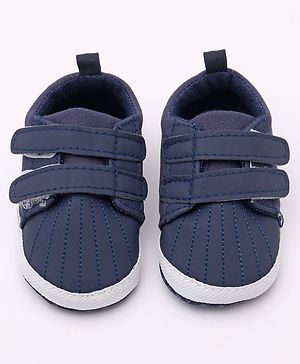 Cute Walk by Babyhug Booties - Navy