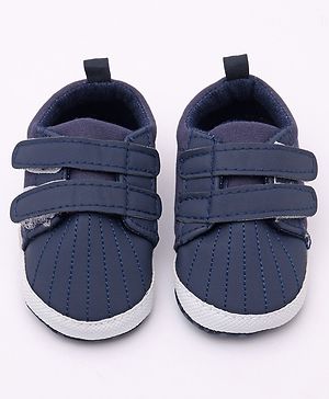 Cute Walk by Babyhug Booties - Navy