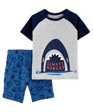 Carters 2 Piece Shark Jersey...