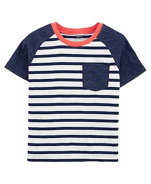 Carters Striped Pocket Jersey...