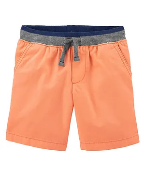 Carter's Easy Pull-On Dock Shorts - Orange