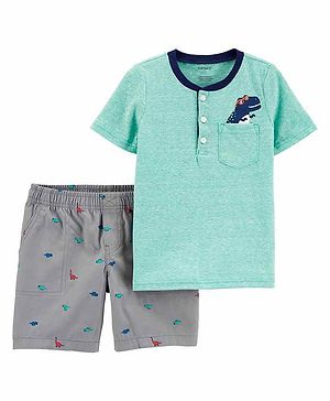 Carters 2-Piece Dinosaur Snow...