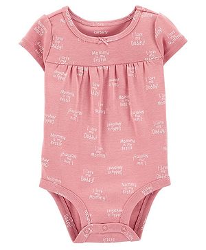 Carters Mommy & Daddy Onesie -...