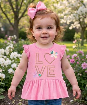 Carters Flutter Sleeves Frock...