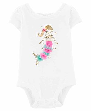Carters Glitter Mermaid Bow...