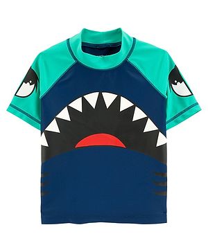 carter's shark swimsuit