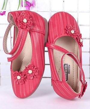 Cute Walk by Babyhug Bellies With Floral Motif - Red