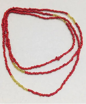 Funkrafts African Bead Design Bracelet - Red