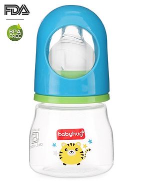 Babyhug Anti Colic Sterilizable Feeding Bottle Blue - 60 ml Babyhug Anti Colic Sterilizable Feeding Bottle Blue - 60 ml
