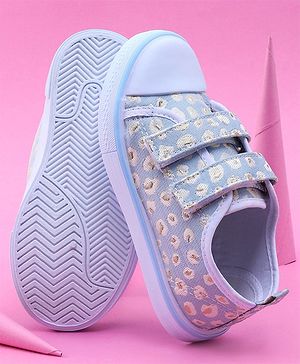 Cute Walk by Babyhug Canvas Shoes - Blue