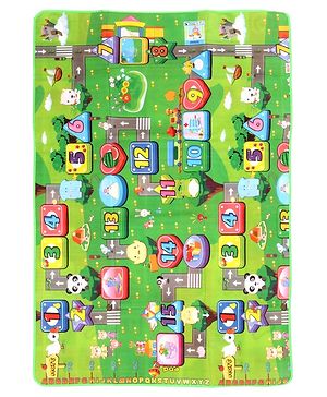 Babyhug Alphabet & Number Floormat Animal Print - Multicolour