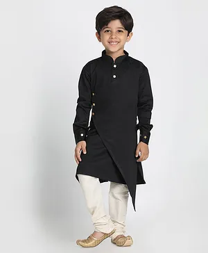 Black kurta discount pajama for kids