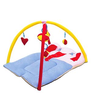 Babyhug Twist N Fold Move N Play Activity Gym Elephant - Multicolor