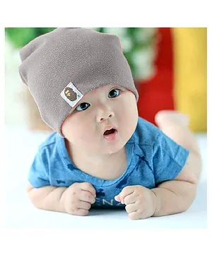 Syga Small Knitted Cap Grey - Circumference 40 to 55 cm