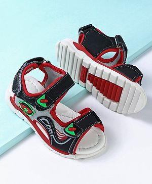Cute Walk by Babyhug Sandals - Red