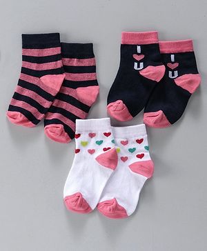 Girls Hello Kitty 3 pack Tights 2-3 years 4-5 years 6-7 years 8-9 years