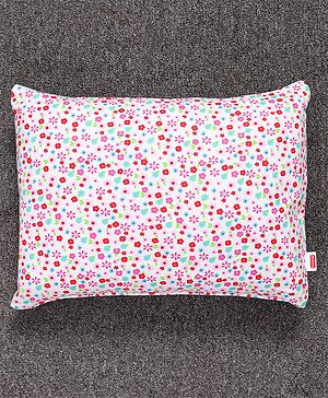 Babyhug Cotton Pillow Floral Print - Pink