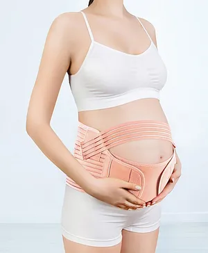 Babyhug XX Large Size Pre Maternity
                              Corset Belt For Pregnancy Support - Pink